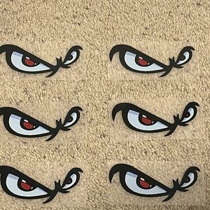 Eyes decals - 2X5